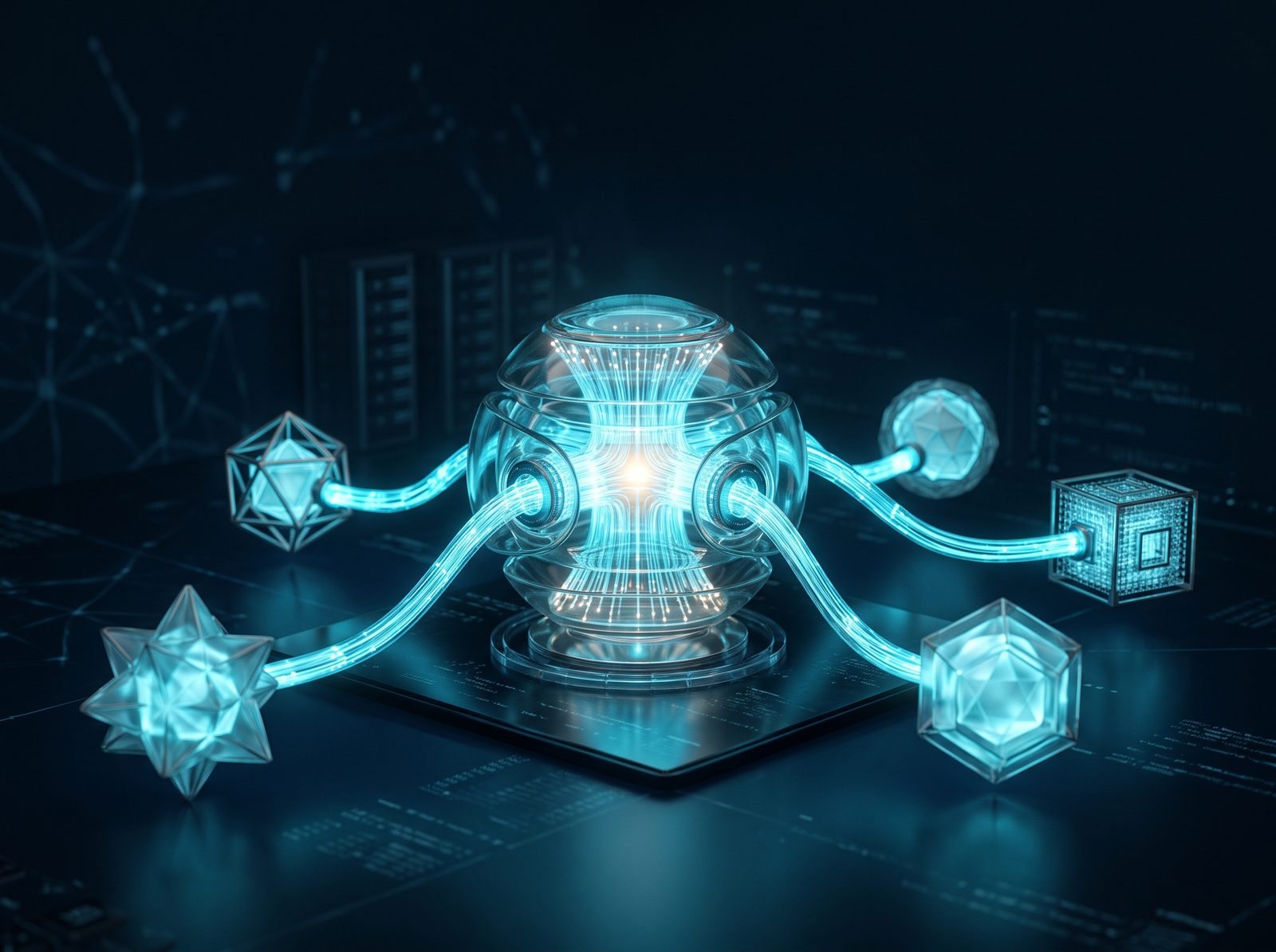 Núcleo central conectando o XDR aos demais pontos de controle do ecossistema Sophos Fusion